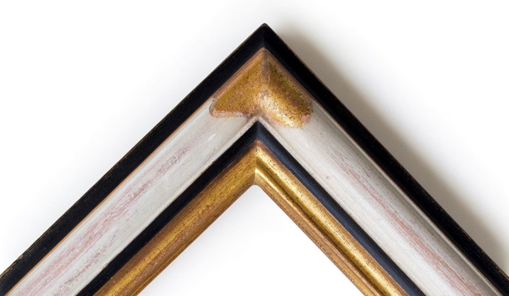 Minisyme Sélenée or noir vieux blanc